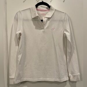 Vineyard Vines Cotton Polo youth long sleeve shirt